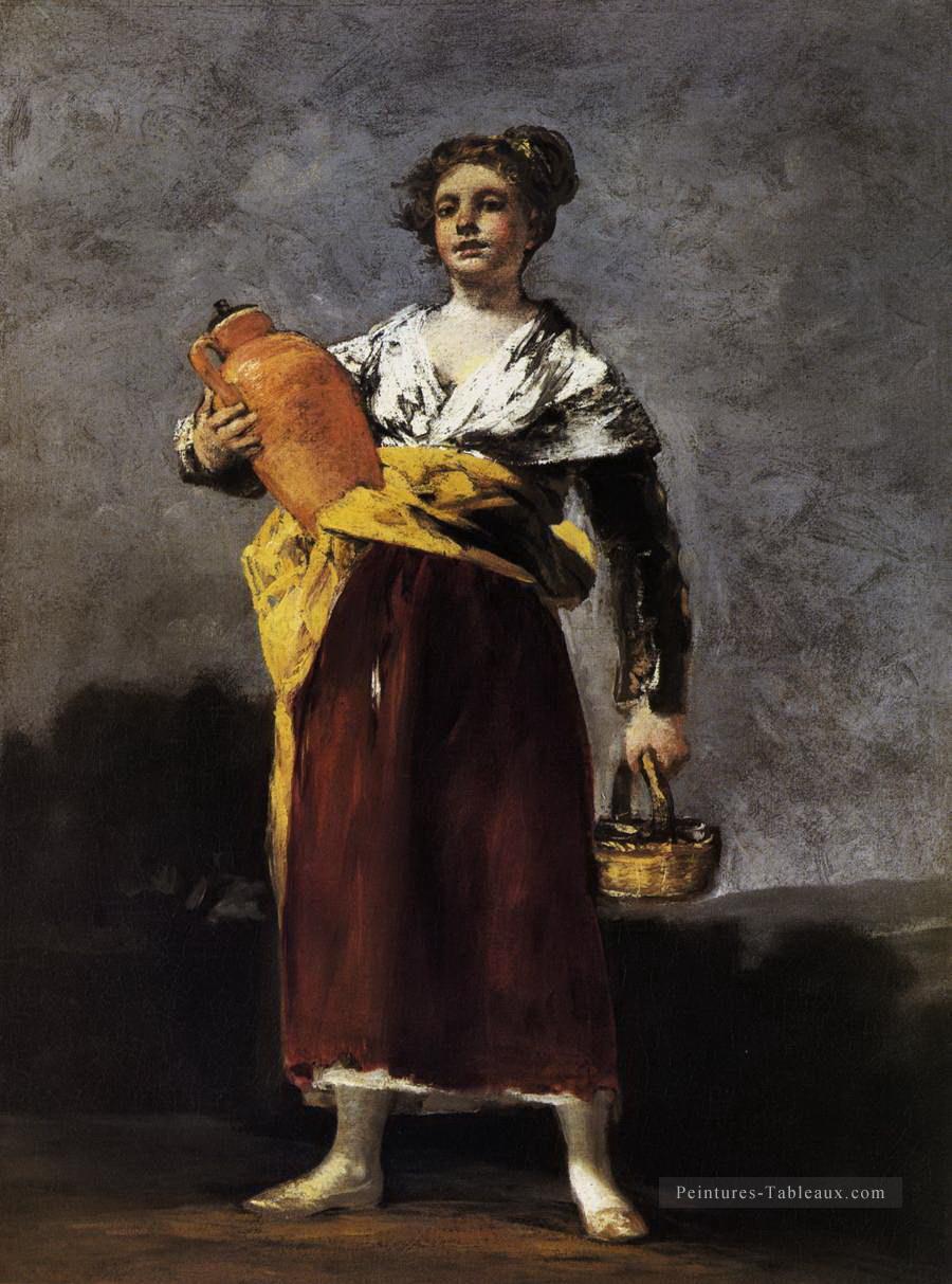Transporteur d’eau Francisco de Goya Peintures à l'huile
